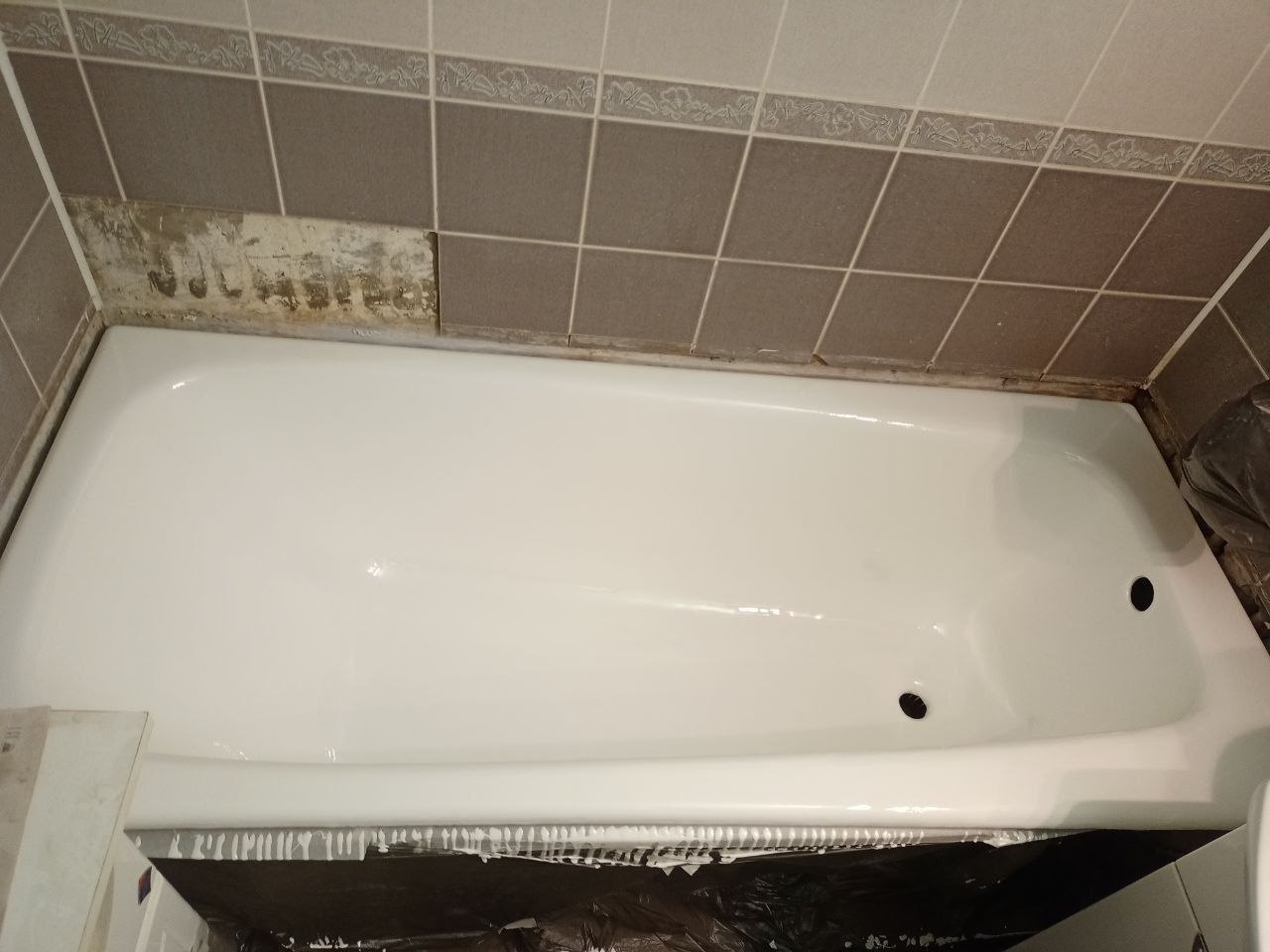 После реставрации: Сильный износ эмали